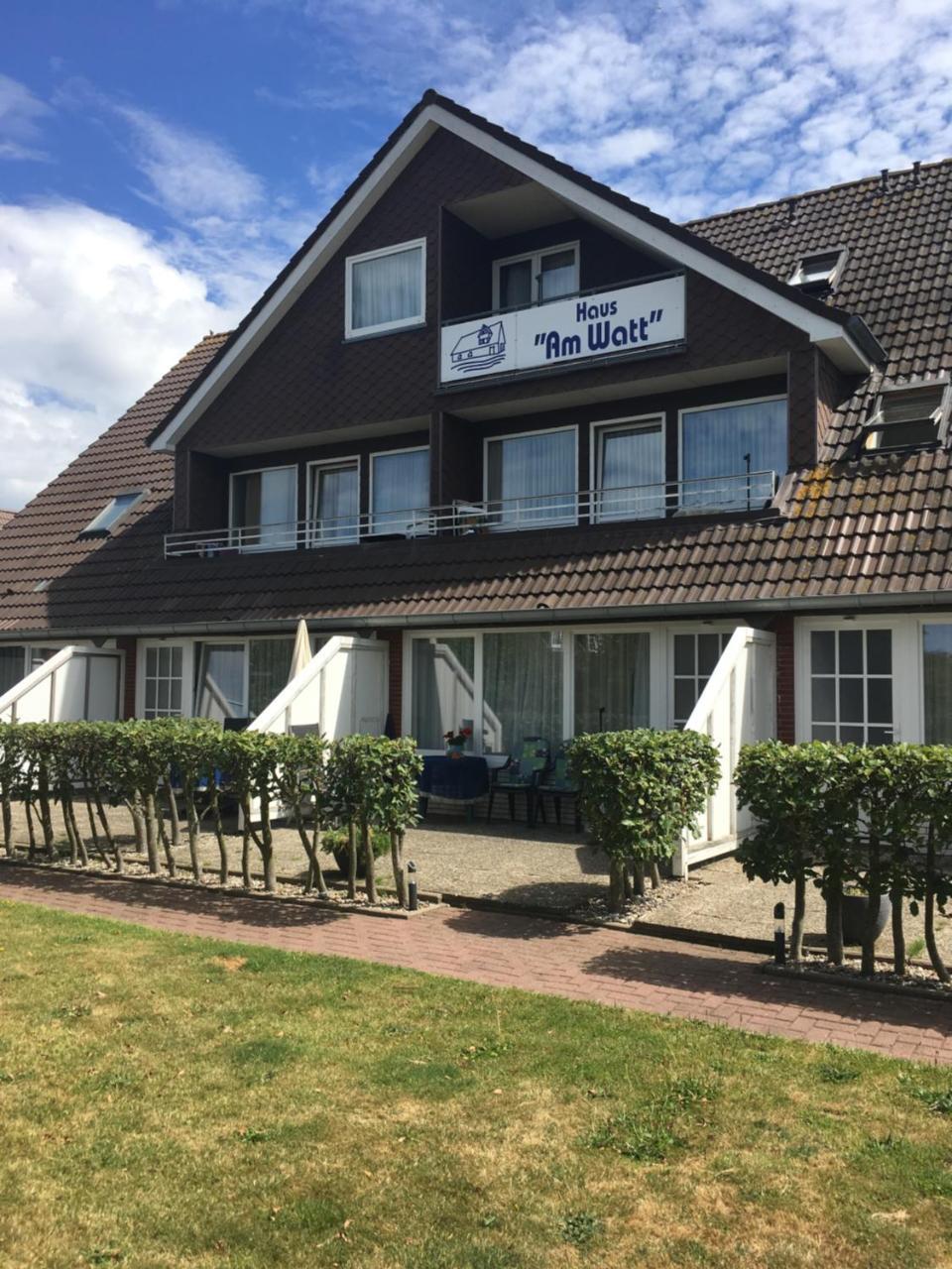 Apartmenthaus Am Watt Buesum Esterno foto